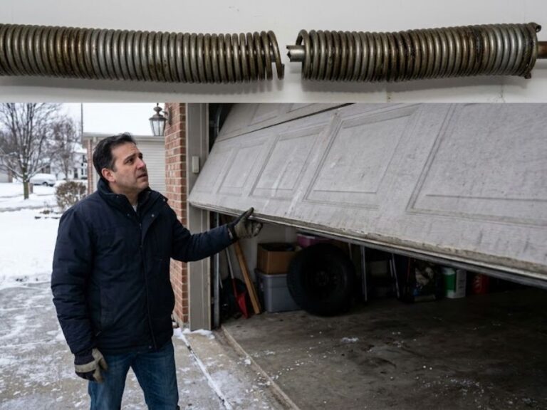 Can I Open My Garage Door with a Broken Spring in Cold Spring, MN?